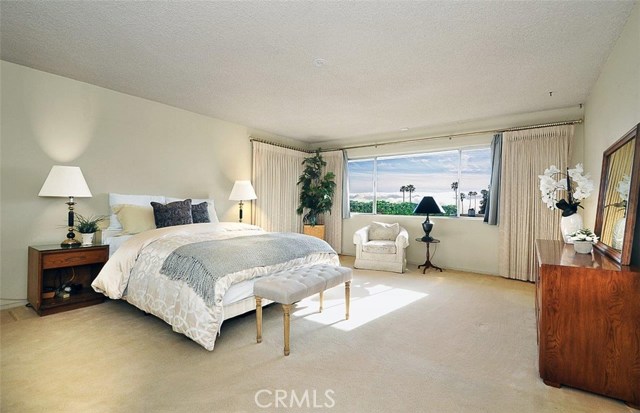 Spacious Master Bedroom with View