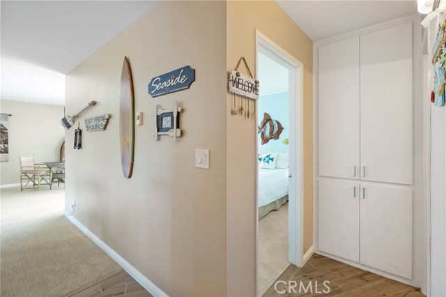 Entry way leading to your living area.