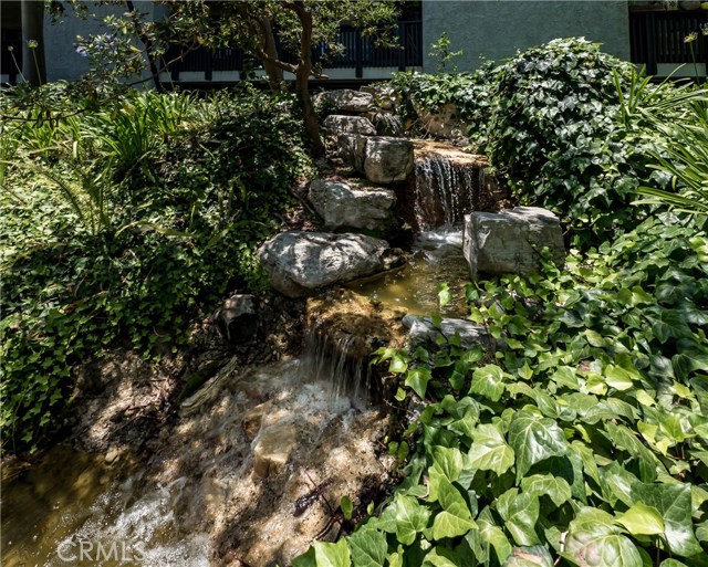 Community garden area.
