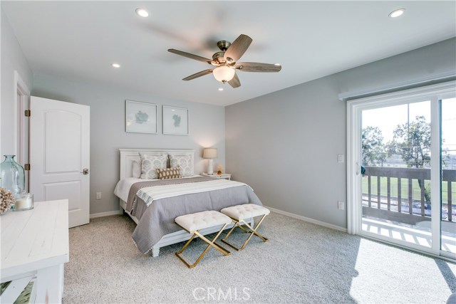 Upstairs, fresh carpet warms things up a flows into each of the 4 bedrooms. The master bedroom features a private balcony