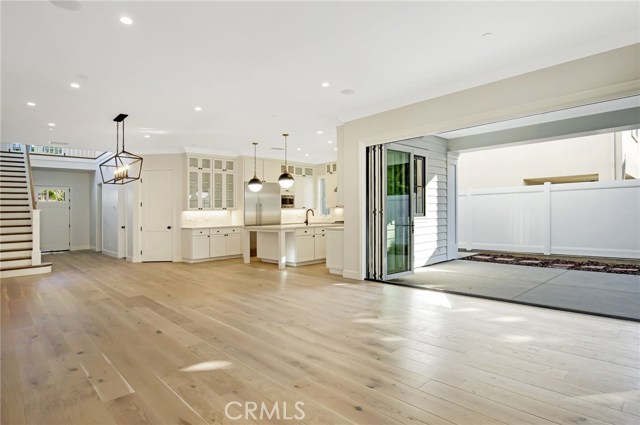 Open floor plan with true indoor/outdoor living. Tall ceilings.