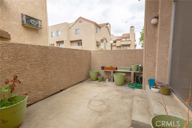 Front porch/patio area