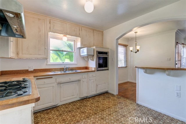 Butcher block counters