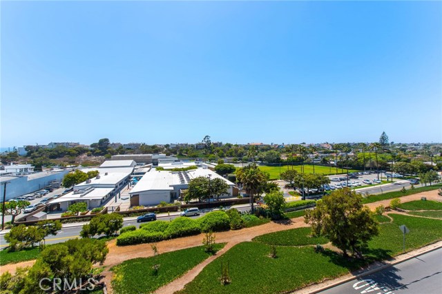 Green belt and Hermosa Valley across the street