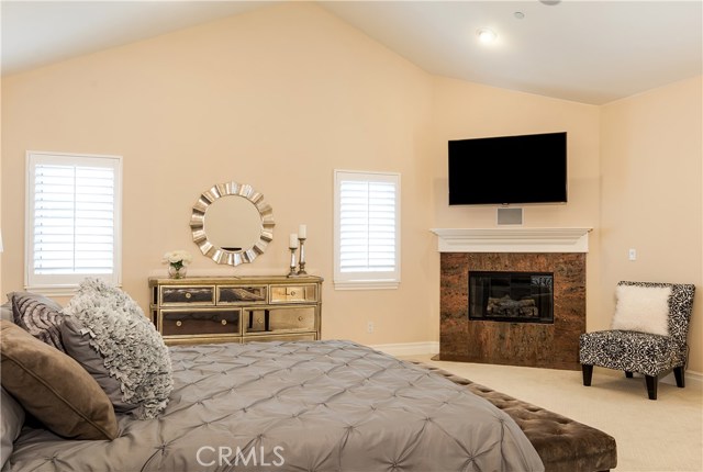 The master also has plantation shutters on all the windows.