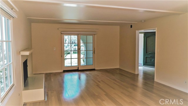 Living room opens to front patio