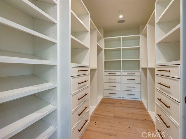 Master bedroom walk-in closet.