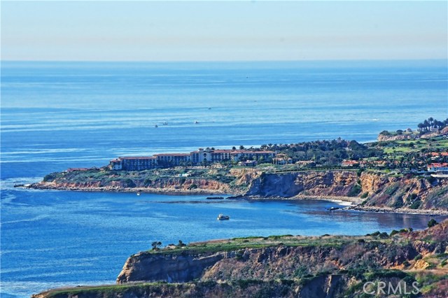 Zoomed in photo taken from yard of property. Looking at Terranea Resort.