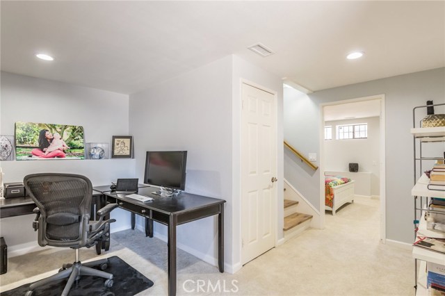 downstairs home office and 4th bedroom