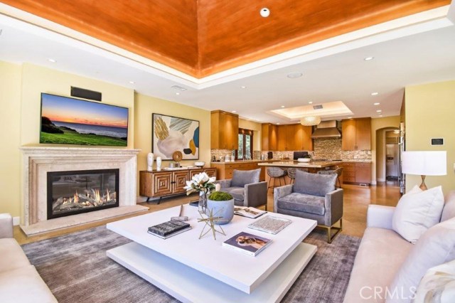 Family Room with Fireplace