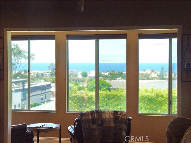 The Ocean Views from the Great Room are Spectacular.  Sit down in an easy chair and relax to the Sweeping Panoramic Vista