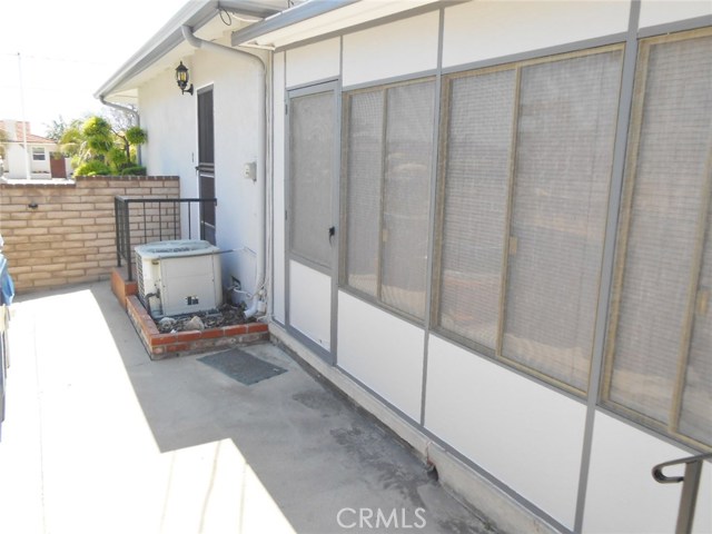 Fully Cemented side of home.