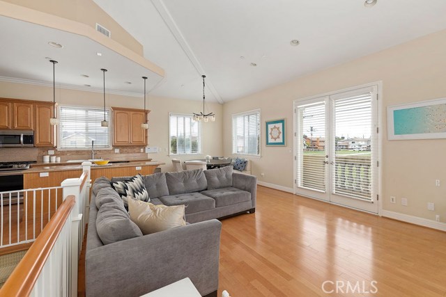 Another living space view - another set of french doors leading to another balcony