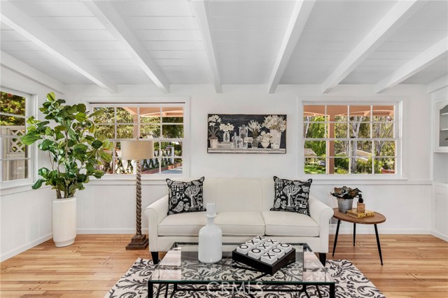 Family room/den off the kitchen.