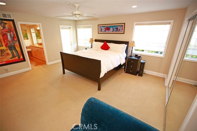 Another view of the master suite and dazzling master bath!