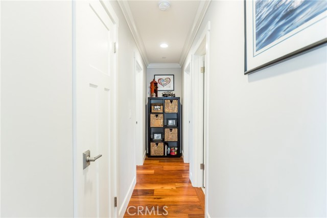 1st level hallway to bedrooms and bath