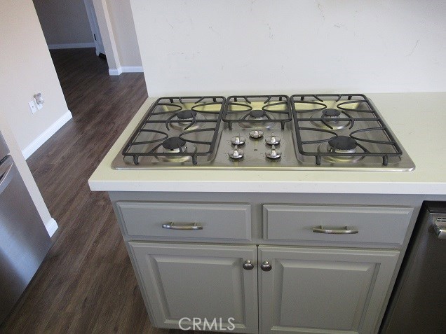 New GE 5 burner stove top.