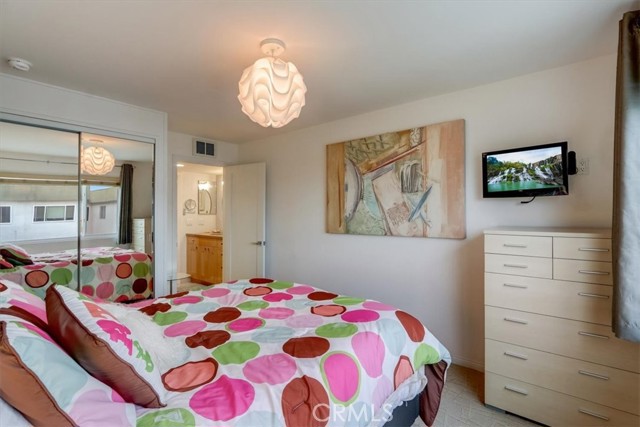 Second bedroom, also an En Suite has great space, an ocean view and modern touches throughout!