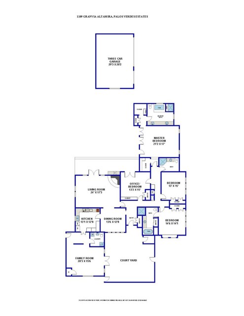 FLOOR PLAN - Visit Virtual Tour to See Photos of Rooms