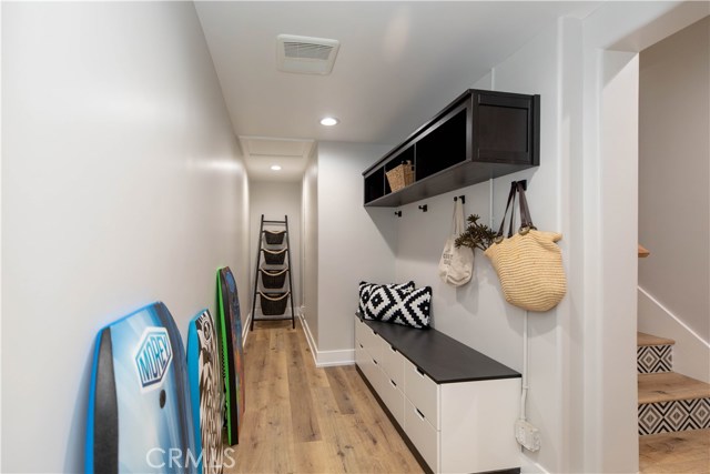 Easy In and Out Storage for Bikes, Surfboards, Beach Gear, Boogie Boards, Holiday Decorations, etc.