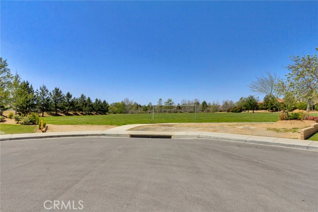 Soccer Field at the End of the Street