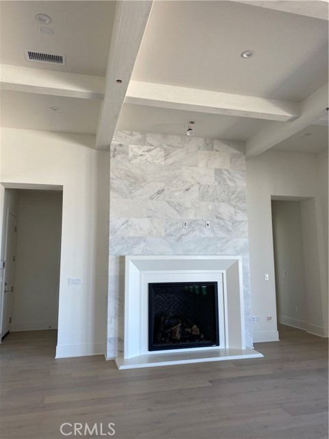 Great room fireplace.