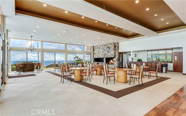 World-class social hall with fabulous ocean view.