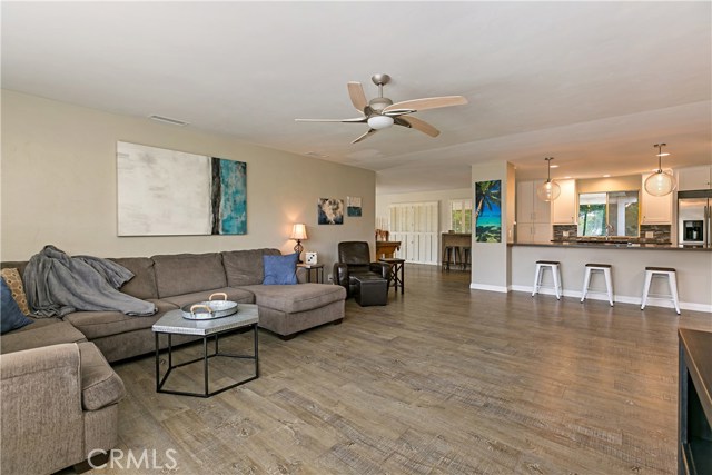 Family Room Open to Kitchen