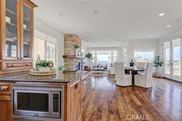 Live the open concept lifestyle with big views even from the kitchen