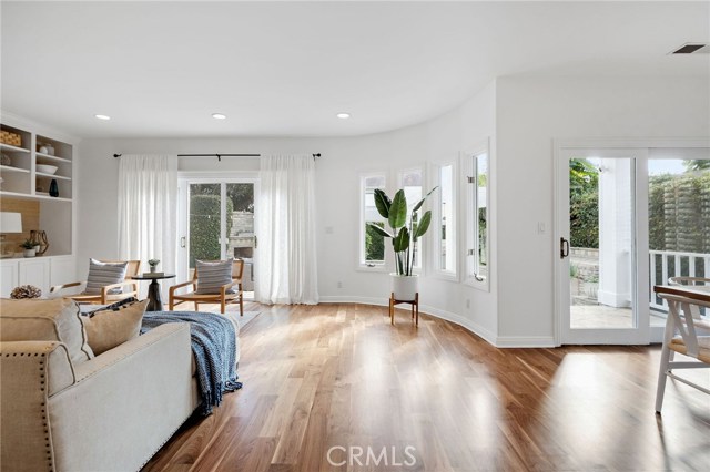 Open Entry to Family Room/Nook/Kitchen Combo