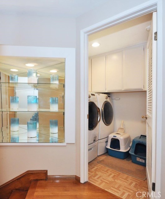 Laundry Room with Sink and Cabinetry