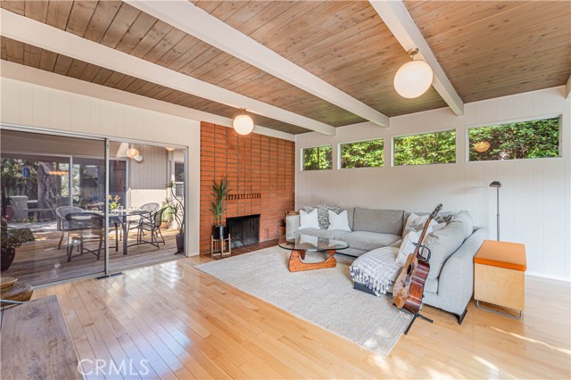 Family room facing the atrium