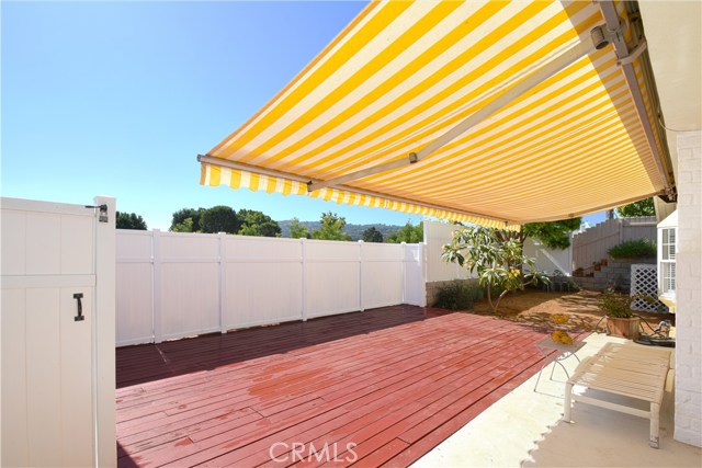 Awning view