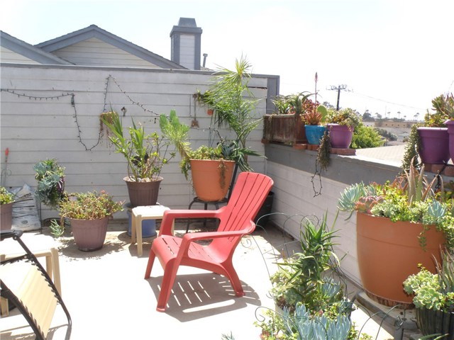 Spacious deck off master suite