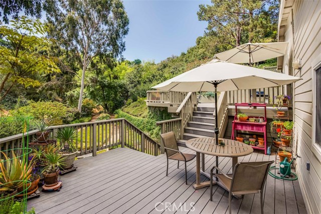 two large decks for relaxing in a perfect setting