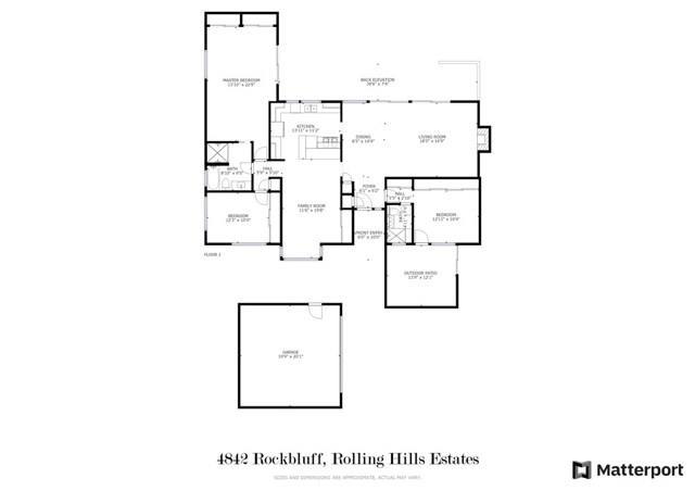 4842 Rockbluff Drive, Rolling Hills Estates, California 90274, 4 Bedrooms Bedrooms, ,2 BathroomsBathrooms,Residential,Sold,Rockbluff,PV20163446