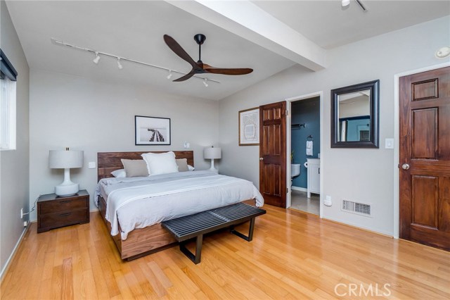 Master bedroom into master bathroom.