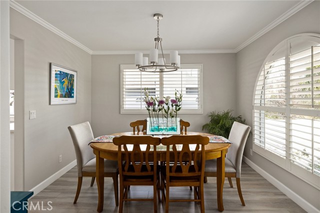 Spacious formal dining room