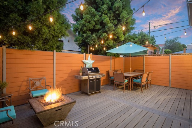 The perfect outdoor setting in the Golden Triangle to enjoy the amazing Southbay weather.