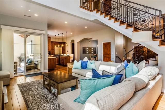 Different Vantage Point of the Living Area and how it looks into Kitchen