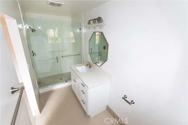 New Shower, flooring and Vanity