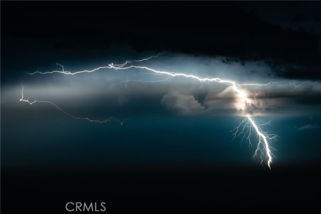 Rare thunderstorm as viewed from the balcony