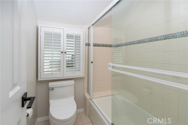 Another view of the Jack & Jill full bathroom.  This area closes off with a door.