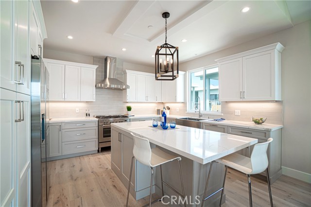 Kitchen, Kitchen Island, Stainless Steel Italian Appliances