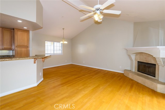 More of the Living room with fireplace!