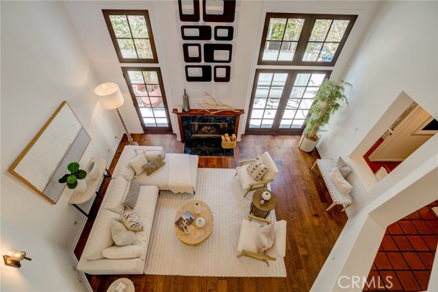 Living Room view from above