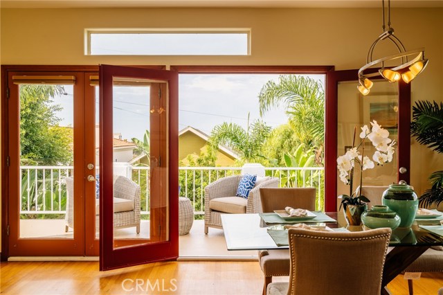 Upstairs oceanview deck from upper living spaces