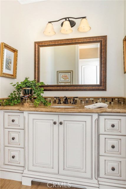 Powder room.