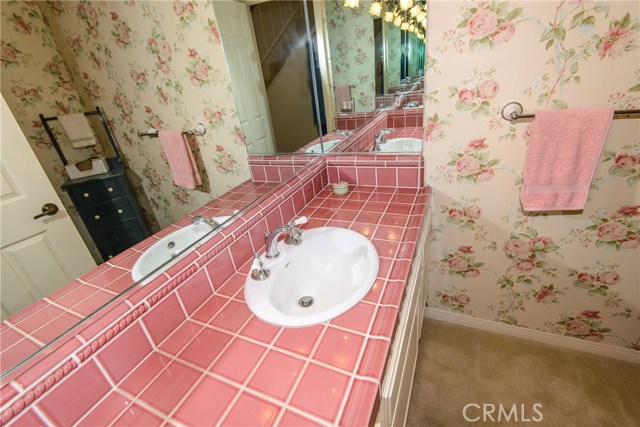 This is the powder room on the main living level!