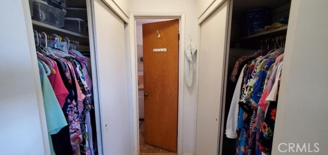 Spacious Master closets